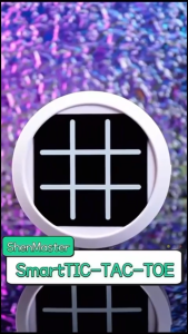 [SG SELLER] 4-in-1 Smart Tic Tac Toe Board Game Portable Handheld Tic Tac Toe Fun Game Kids & Adults Fun Travel Game