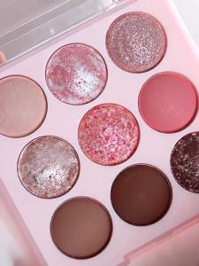 Kapeine พาเลทอายแชโด์ 9 สี เกาหลี อายแชโดว์แมท ประกายชิมเมอร์ สีสวย ติดทน กันน้ำ เนื้อเนียน เกลี่ยง 9 สี สำหรับผิวหน้า จัดส่งจากกรุงเทพ
