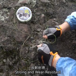 Senar Pancing Kuning Fluoresens 150m Memancing Batu Anti Kriting Kuat Tidak Tenggelam Ke Dasar Rock Fishing Line