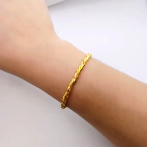 Gelang Tangan Full Gold 23.92g Emas 916 Yon Hing