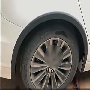 SEAMETAL Stiker Pelindung Fender Mobil Roda Alis Anti-tabrakan Strip Universal Bumper Depan Perlindungan Strip Dekoratif