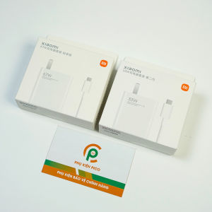 Bộ Sạc nhanh xiaomi 67W - Sạc Xiaomi 33W USB sang Type C Sạc mọi máy Xiaomi Chính hãng Ultra Poco X3 Pro Redmi Note 10/11 Pro mipad 5