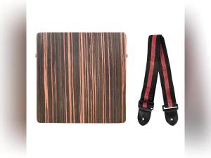 IRIN | Trống Cajon Di Động Có Dây Đeo Vai Bằng Nylon Có Thể Điều Chỉnh Mặt Đàn Gỗ Mun Dùng Để Luyện Tập Và Biểu Diễn Trống Du Lịch Nhỏ Gọn