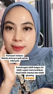 NAHDA MIKHAYLA ECER (FACEWASHTONERKRIM SIANGKRIM MALAM - ACNE DAN NORMAL 100% ORIGINAL BPOM / HALAL