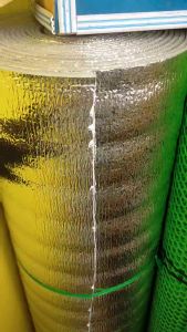 Tấm xốp bạc Cách nhiệt-Chống nóng-Xốp PE tráng bạc 5mm khổ 1 mét