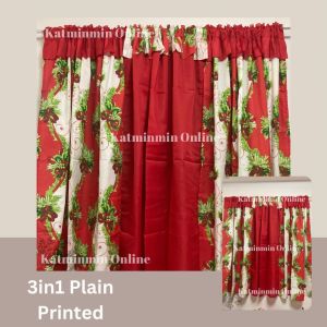 Christmas ribbon garland 2 geena matchy matchy design curtain