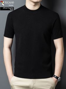 TUCANO | Breathable Versatile Sleeveless Spring Round Neck Simple Solid Color Knitwear for Layering