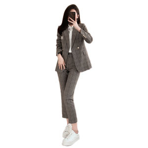 RYRYSTYLE New Womens Long sleeved Professional Suit and Pants Formal Set Interview Sales 981 Blazer