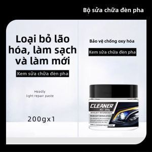 Bộ Công Cụ Phục Hồi Đèn Xe Không Cần Chà Nhám Loại Bỏ Vàng Ống Đèn Phủ Phục Hồi