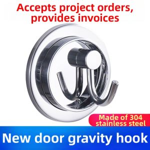 Hidden Rotating Gravity Hooks Stainless Steel