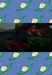 แว่นตามีไฟ 👓 แว่นเรืองแสง ไฟกระพริบ ประหลาดชั้น สำหรับงานปาร์ตี้ พร้อมส่ง