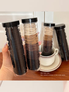 High Elasticity Black Hair Ties 2025 New Style Durable Hair Bands Womens Fashion Hair Accessories Elastic Hair Bands