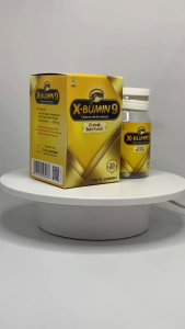 X-BUMIN 9 Kapsul Ekstrak Ikan Kutuk Ikan Gabus Asli 100% Original Legal BPOM