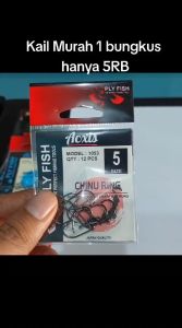 Kail Pancing Ply Fish Acxis Kode 1053 dan 1054 High Carbon Hooks / Mata Kail Berlubang dan Tajam