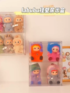 SimHome Full Transparent Display Storage Box Kotak Simpan Barang Wall-Mounted Transparent Toy Blind Box Organizer Stackable Collection Box for Figure 手办展示盒