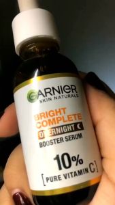 Garnier Bright Complete Overnight Serum 30 ml - Serum Malam Vitamin C Mencerahkan (Skincare Serum brightening dark spot)