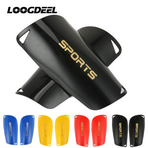 Loogdeel 1 Pair Children Soccer Shin Guards Adults Football canilleras Sports Safety Shin Pads Shank Protector Soccer Accessorie