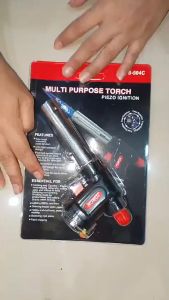 BBQ Gun Bakar Mozarela Blow Torch Kepala Gas Tanpa Tabung Dengan Pemantik Api