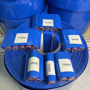 30mm-150mm Width 18650/21700 DIY Lipo Battery PVC Heat Shrink Tube Shrinkable Tubing Insulated Film Wrap Lithium Case Cable Sleeve Insulation protection for battery packs and equipment Flame retardant Fast shrinkage Insulation Stable performance PVC Soft