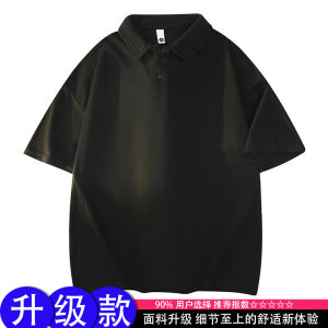 Áo Thun Polo Tay Ngắn Cổ Polo Phong Cách Mỹ Cleanfit Dáng Rộng Mùa Hè Bằng Cotton Nguyên Chất Tay Ngắn Thường Xuyên Mặc