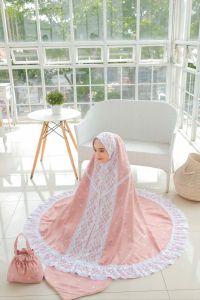 DALANOVA MUKENA BLOSSOM CIPUT MUKENA MOTIF JUMBO PREMIUM ORIGINAL