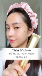 Kem Dưỡng Vàng Tái Tạo Trẻ Hóa Da Cho Mắt Và Mặt AGE DEFENSE REAL EYE CREAM FOR FACE  AHC 40ml ( MÃ 240)