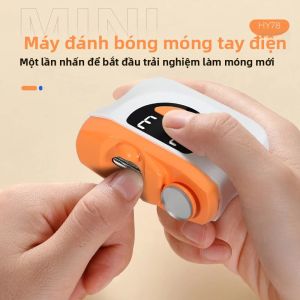 Máy Cắt Móng Tay Bằng Điện Tự Động Có Đèn Máy Cắt Móng Tay Và Móng Chân Cho Người Lớn Và Trẻ Em - Máy Cắt Đánh Bóng Móng Chân 76x80x315mm