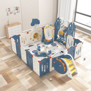 MLZH | Baby Indoor Game Fence Play Mat