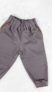 Jogercino Celana Chino PanjangJoger Bayi Laki Laki Newborn Model Rempel Terbaru Warna Mocca 0-9 6-12 Bulan & 1 2 Tahun Katun Twill Strech Combet Premium Tebal Lembut Melar