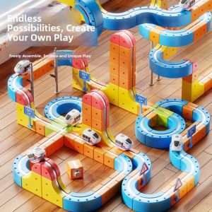 MLZH | Magnetic Train Track Building Blocks