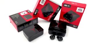 TUKUO ID Headphone Bluetooth M90 TWS 5.2 In-Ear HI FI Mini Tahan Air Olahraga Game Musik Earbud