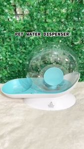 Pet Water Dispenser Snail Shape Automatic Water Drinking Fountain 2.8L Large Capacity for Dogs and Cats
