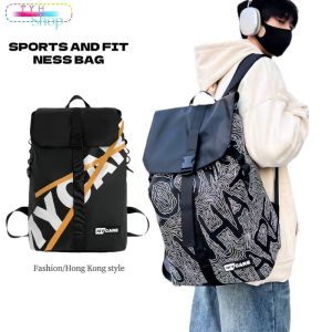 fesyen trend backpack kalis air besar kapasiti berenang kecergasan bahu beg pelajar