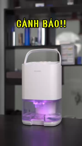 Máy Hút Ẩm Thông Minh Gia Đình Dehumidifier H2102 Công Suất 45W Giảm Độ Ẩm Phòng An Toàn Sức Khỏe - Bảo Hành 2 Năm