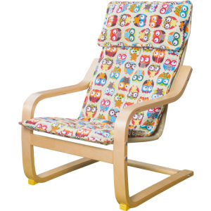 Childrens Backrest Chair with Armrest
