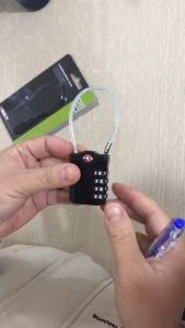 Khóa số dây chống trộm cao cấp TSA007