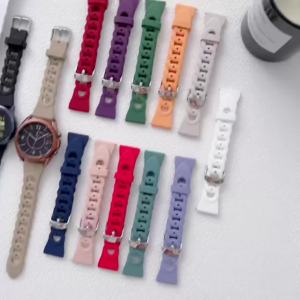 PEO | 20mm/22mm Silicone band For Amazfit GTS/2/2e/3/4 GTS2 Mini/GTR 4/3/Pro/47mm/GTR2/2e Sport Bracelet Amazfit Bip 6/U/S Watch strap
