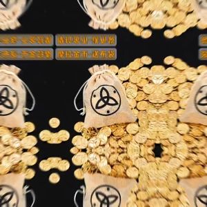 Đồng xu Mora kim loại khắc hình game Genshin Impact chibi sưu tập cosplay độc đáo (1 xu)