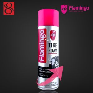 FLAMINGO Automotive car  motorcycle tire foam  tire cleaner 650ml