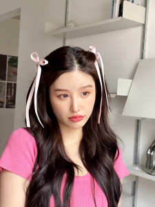 Jepit Hair Claw Model Pita Ribbon Kain Panjang Wanita Korean Style Faashion Aksesoris HS JPT53