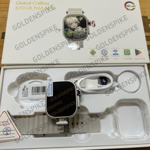GOLDENSPIKE S10 Ultra MAX 4G สมาร์ทวอทช์ Android สมาร์ทวอทช์ 448*528 180 ° กล้องโรตารี GPS WIFI วิดีโอคอลดาวน์โหลดแอพ NFC