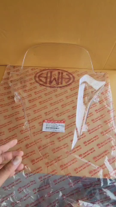 หน้ากากบังไมล์ สีใส หรือ ฟิล์ม ติดรถ PCX 160 ปี 2022-2024 # HMA # 6150-107-... มีตัวเลือกสี ...