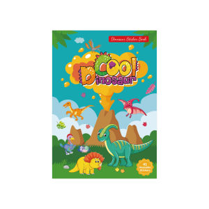 Waterproof DIY Sticker Book for Kids - Multi-Themed Creative Play Reusable PVC Stickers 17x24cm