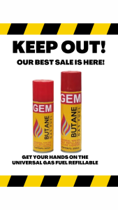 Premium Refillable Butane Gas – 250ml Fuel for Refillable Lighters