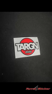 Stiker TARGN sticker team arogan 2022