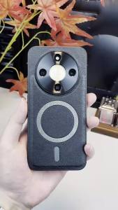Magnetic For POCO F9 Ultra X8 Pro Max F8 Case Leather Textured Shockproof Back Smooth Delicate Effectively Resistant Dirt Cover