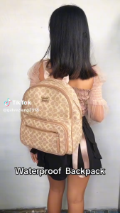 Korean Bagpack For Ladies School Backpack Bag Watperoof Leather 4 zipper pocket bag pack #H032