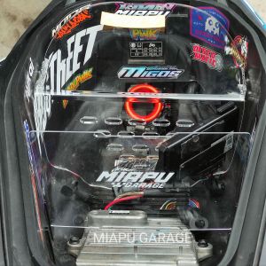 Skat bagasi akrilik aerox new bening transparan tebal 2mm Motorcycle