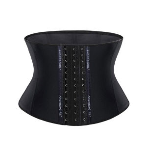 22 ซม.สั้น 3 ชั้นเอวเทรนเนอร์รัดตัว 9 กระดูกเหล็ก Shapewear Body Shapers ผู้หญิงรัดตัวเข็มขัดกระชับสัดส่วนเอว Shaper 9052