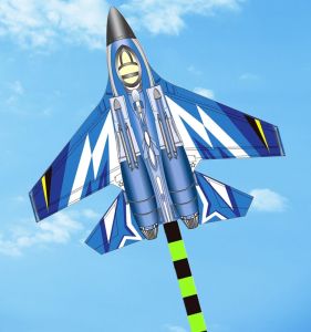New Model Glider Kite Easy to Fly for Beginners Adults Cartoon Fighter Kite Childrens Outdoor Sport Toy in Light Wind